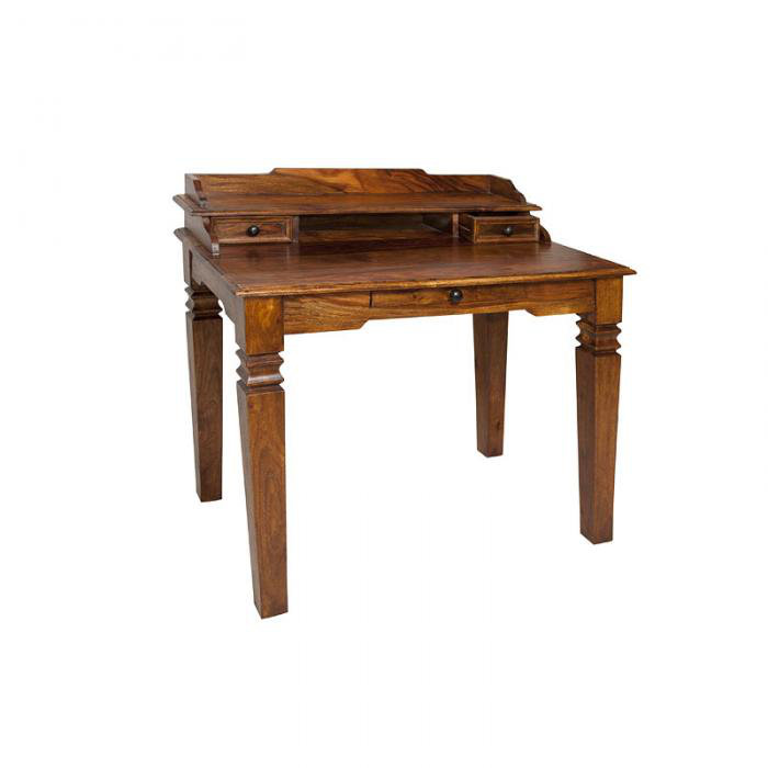 Granby Solid Wood Writing Desk, Honey