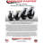 Kingpinless Phenolic Swivel Caster