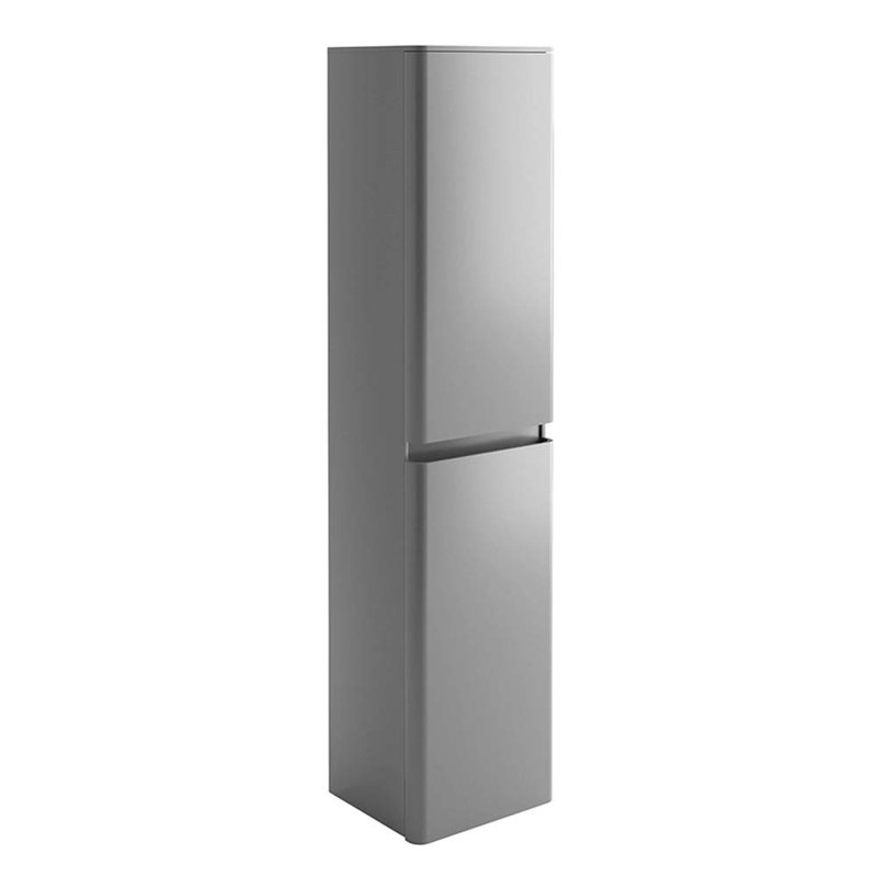 Scandinavian 40cm x 170cm Wall Mounted Cabinet, Light Grey