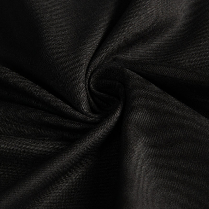 Taies d'oreiller de lit, 1800 taies d'oreiller en microfibre brossée avec fermeture à enveloppe - NTBAY, Noir, Très grand