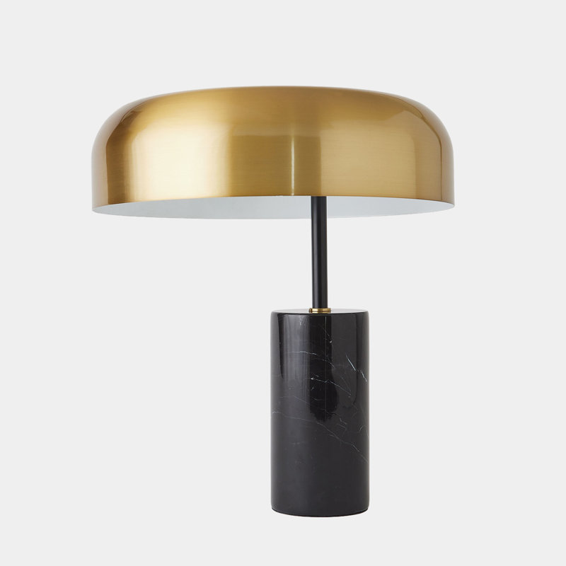 Lampe de table Dome - doré / noir