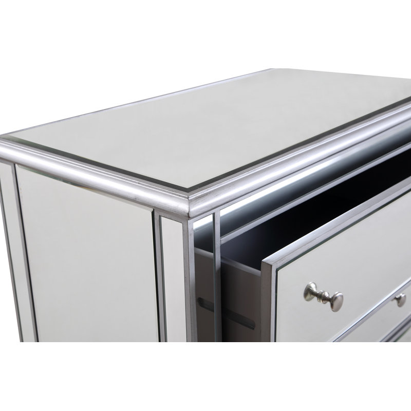 Caila Accent Chest, Silver