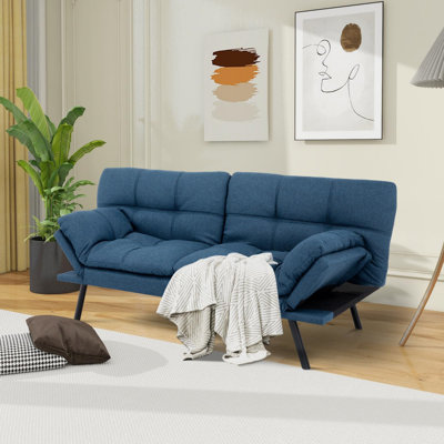 Canapé-lit convertible avec futon, causeuse compacte de 71 po, petit héros, tout confort