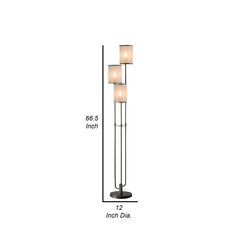 Zen Black Floor Lamp