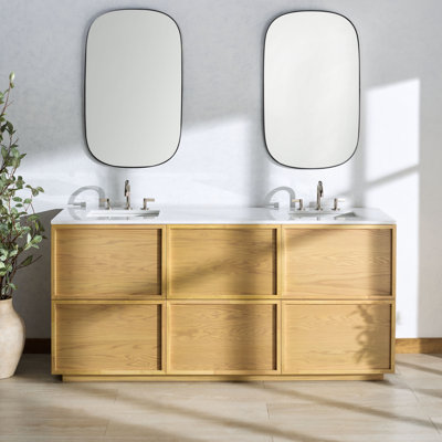 Meuble-lavabo double 72 po Zeus