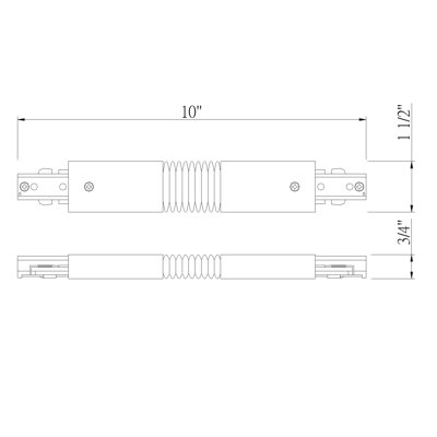 Connecteur flex track