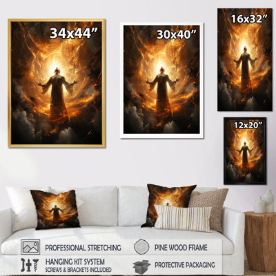 Powerful Superhero II - Superheros Canvas Print