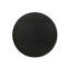 Table basse ronde noire l 29 po avec base piédestal