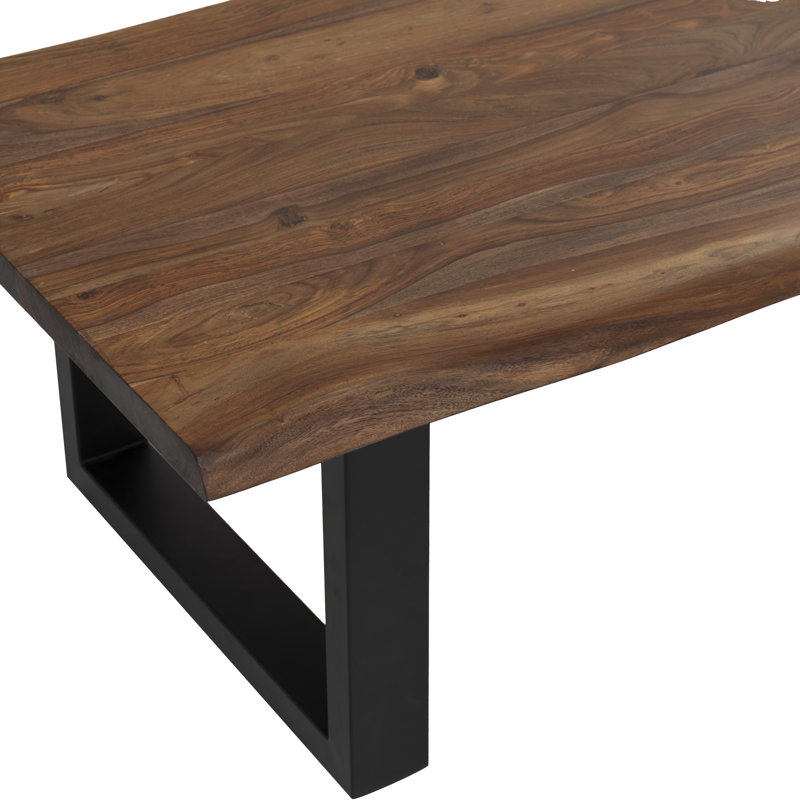 Minatare Solid Wood Top Single Coffee Table
