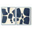 Impression encadrée bleue I-Premium - prêt à accrocher - aucun clou requis - aucun clou requis-108020471-108020475