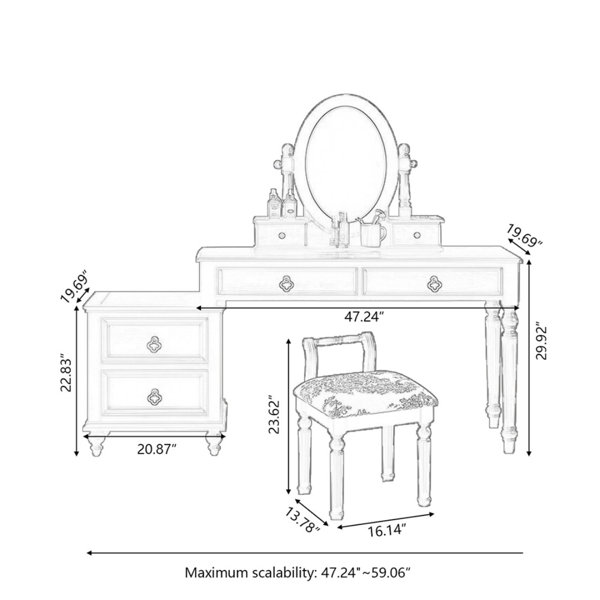 Dimensions du produit