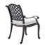 Chaise d'extérieur avec coussin