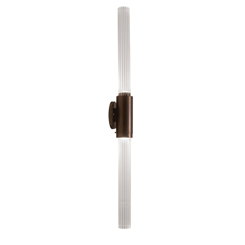 2 - Light LED Flush Mounted Sconce