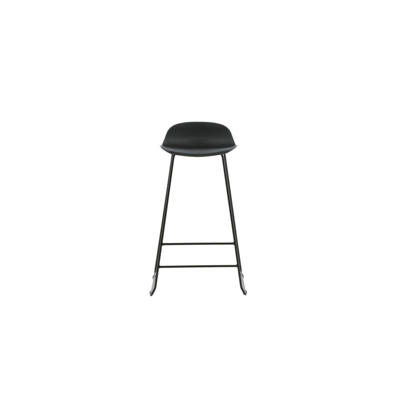 Batdorf Adjustable Height Counter Stool with Metal Frame