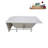 59.1'' x 28.3'' Soaking Acrylic Bathtub-97619634