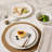  12-Piece Porcelain Dinnerware Set, White