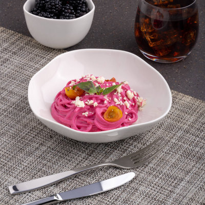 Premium Porcelain Non Stackable Bowl | 6.6" Ivory Bowl | Microwave & Dishwasher Safe