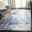 Tapis abstrait en viscose et coton tissé à la main Kenia-2026717478