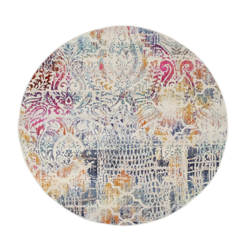 Anselmo Indoor Rug, Round 5'
