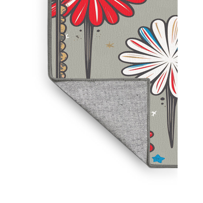Tapis d'été Holiday The Aisle®, Rectangulaire 2 pi x 3 pi
