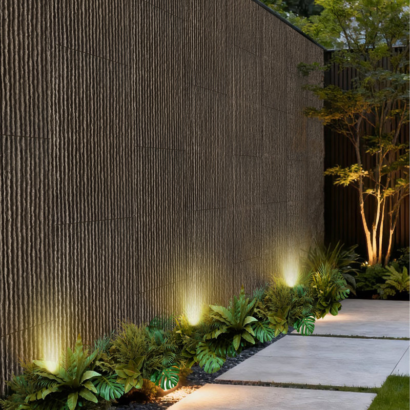 Panneaux muraux 3D en simili pierre pour décoration intérieure, polyuréthane, léger et imperméable, texture ciment, 47,24 po x 23,62 po