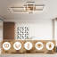 Darnee Metro Lane Flush Ceiling Light, 3-Lights