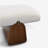 Solid White Shoe Bench Bedside Bench