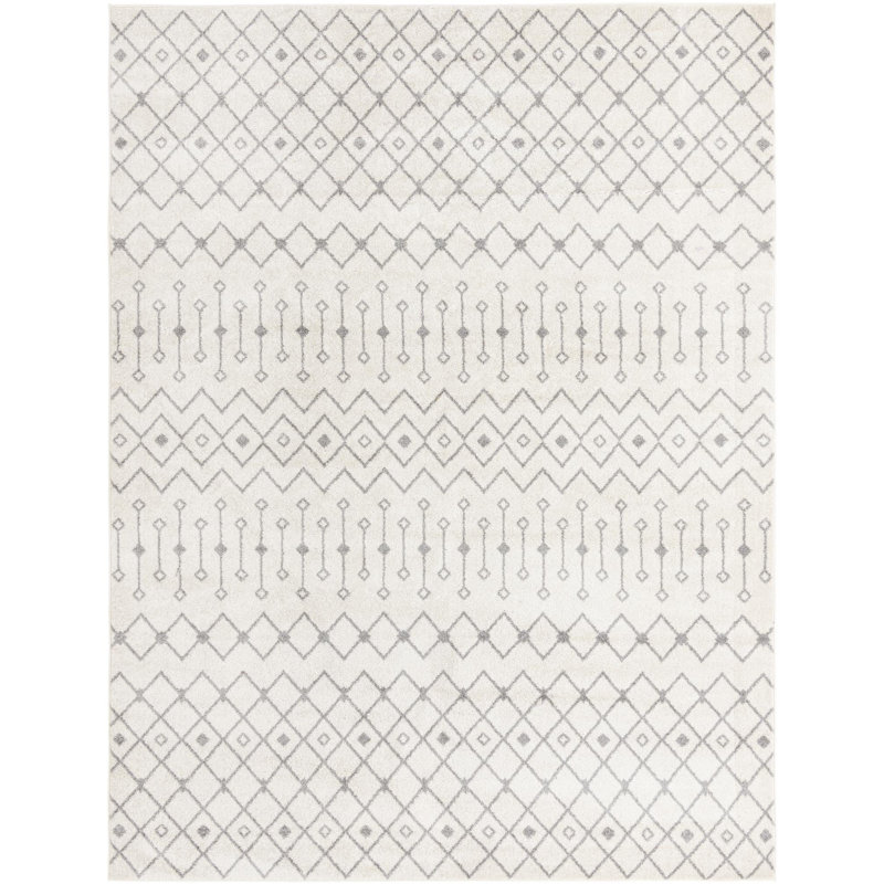 Abstract Indoor Rug, Rectangle 10'8" x 14'