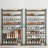 8 Tier Metal Shoe Rack, with Adjustable Flat or Angled Shelves, Set of 2, 4-Tier Stackable Shelf-1255458670