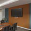 Petit panneau mural AcoustixPro à petites lattes à réduction de bruit 11 3/4 po x H 94 1/2 po (paquet de 2)-94468167
