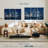 " Bright Downtown Chicago " 3 - Pieces-2095203658