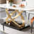 Modern luxury rectangular dining table sets-103235581