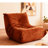 Accent Chair Button-Tufted Detail Microfiber Comfy Chair Living Room Furniture-2094805433
