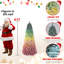 Arbre de Noël 7,5 pi en PVC floqué 7,5 pi avec des pointes 1927-85172842