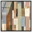 Beige Blocks II High-Gloss Frameless Acrylic Glass Wall Art Abstract Print by Oliver Gal, Ready to Hang, 12 x 12-958589676-958589678