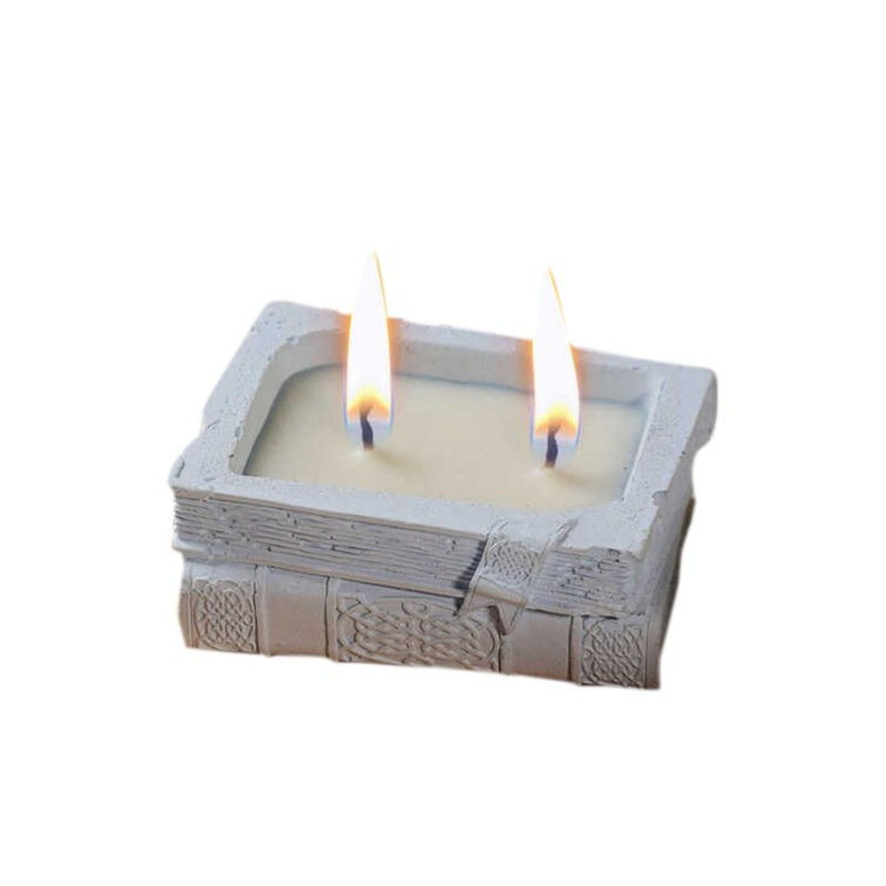 Scented Designer Candle, Gray