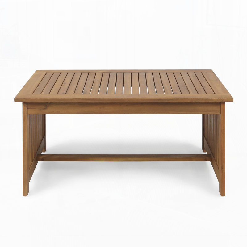 Outdoor Coffee Table, Brown Antique Bronze