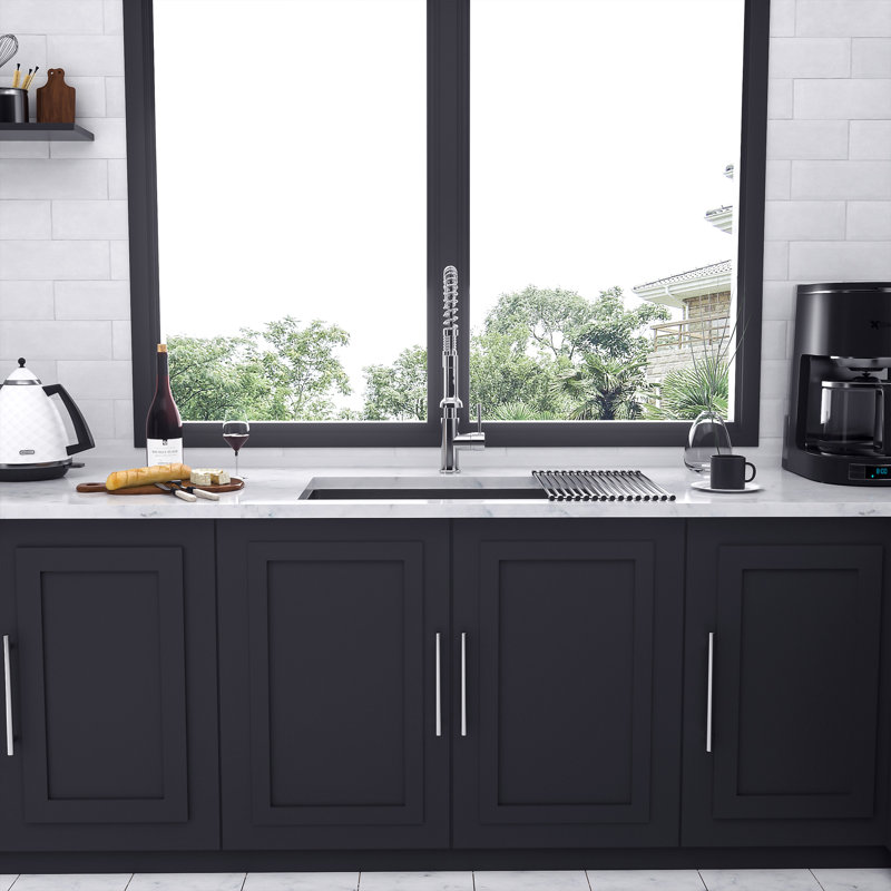 33'' L Single Bowl Stainless Steel Kitchen Sink