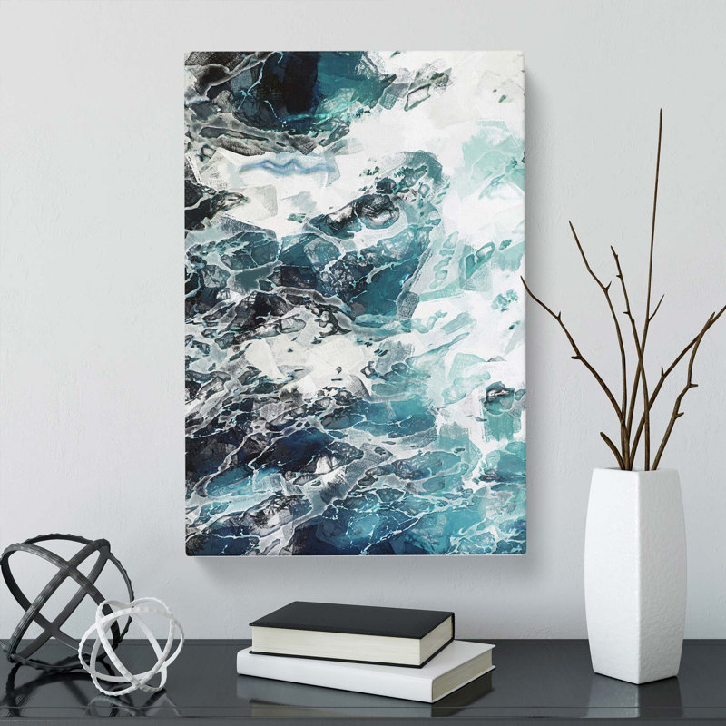 Tempest In Abstract - Wrapped Canvas, 76cm H x 50cm W x 3cm D