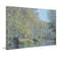 "Bend in the Epte River", reproduction sur toile tendue-1840391929