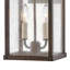 Beacon Hill Brown 2 - Bulb 23" H Seeded Glass Outdoor Wall Lantern