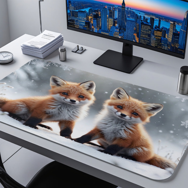 Polyester Desk Pad, 31.5x15.5