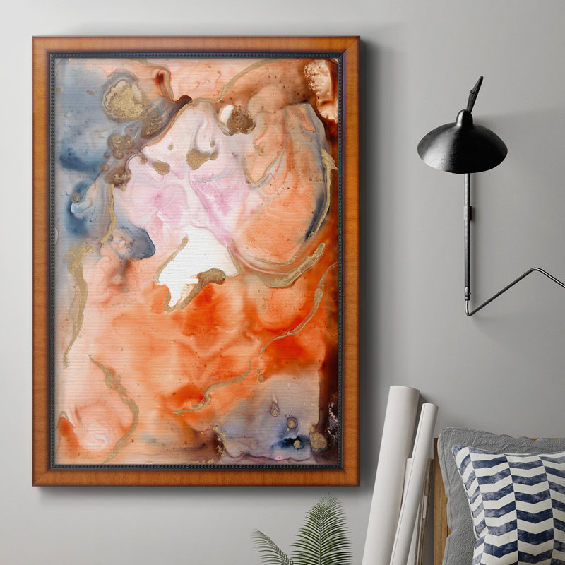 «Lighting The Way III», toile encadrée de qualité supérieure - prête à être accrochée, H 20 po x l 16 po x P 2,5 po