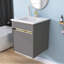 Meuble-lavabo mural flottant 16 po Venere