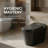 One Piece Smart Toilet with Bidet Built In, Auto Open/Close Seat, Warm Water Wash & Dryer, Heated Seat, Night Light, Foot Sensor, Remote Control, Black-125004190
