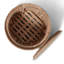 Akira Chunky Wood Table/Parasol Base