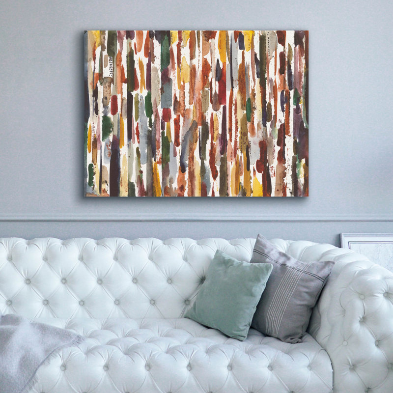 «Strata 1» par Cheryl Warrick, art mural, H 40 po x l 54 po
