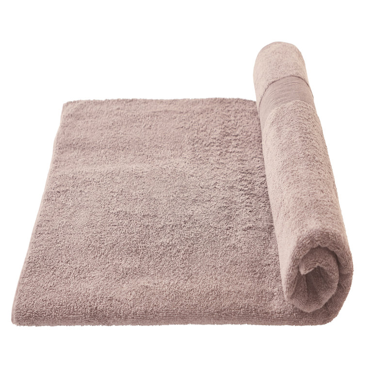 Serviette de bain 100% coton, Taupe