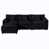 Chenille noir est en rupture de stock