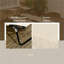 Chaises longues 22 po x 74,8 po x 11 po en acier brun clair et tissu Oxford